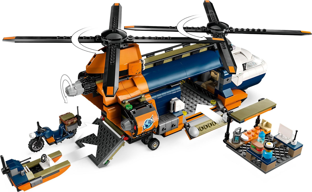 60437 Jungle Explorer Helicopter at Base Camp product image 5, provided for visual reference and product detail review