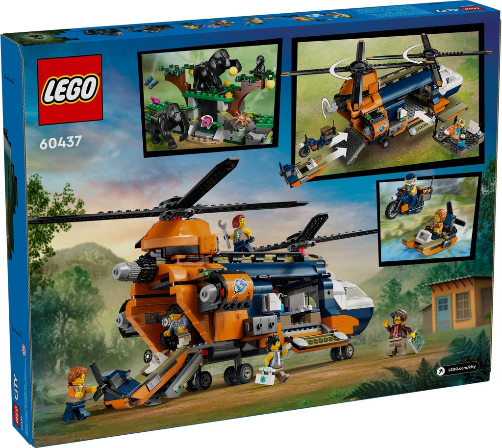 60437 Jungle Explorer Helicopter at Base Camp product image 3, provided for visual reference and product detail review
