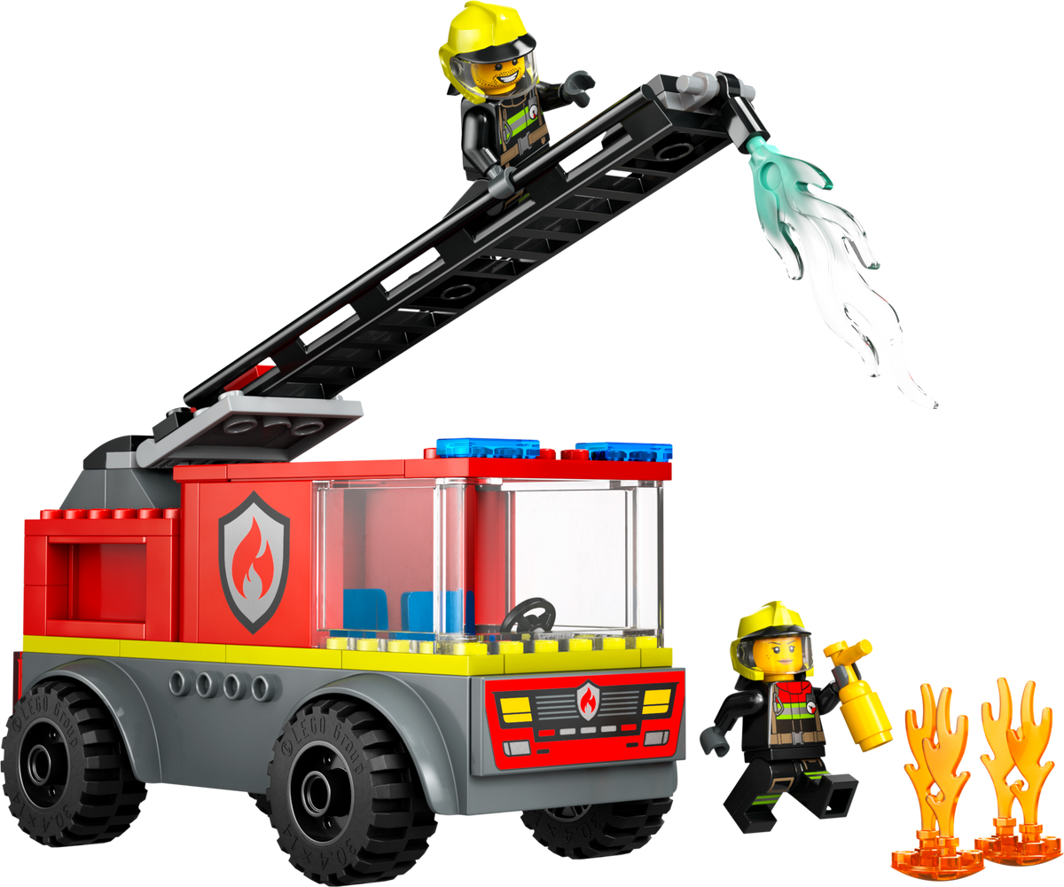 60463 Fire Ladder Truck product image 2, provided for visual reference and product detail review