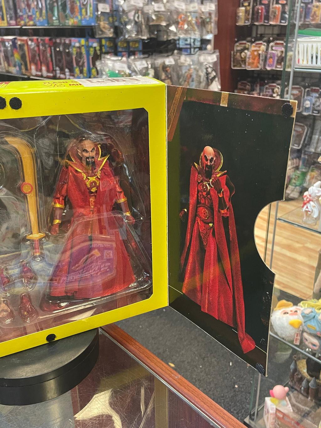 Flash Gordon & Ming of Merciless (Flash Gordon, Neca) **SEALED** product image 8, provided for visual reference and product