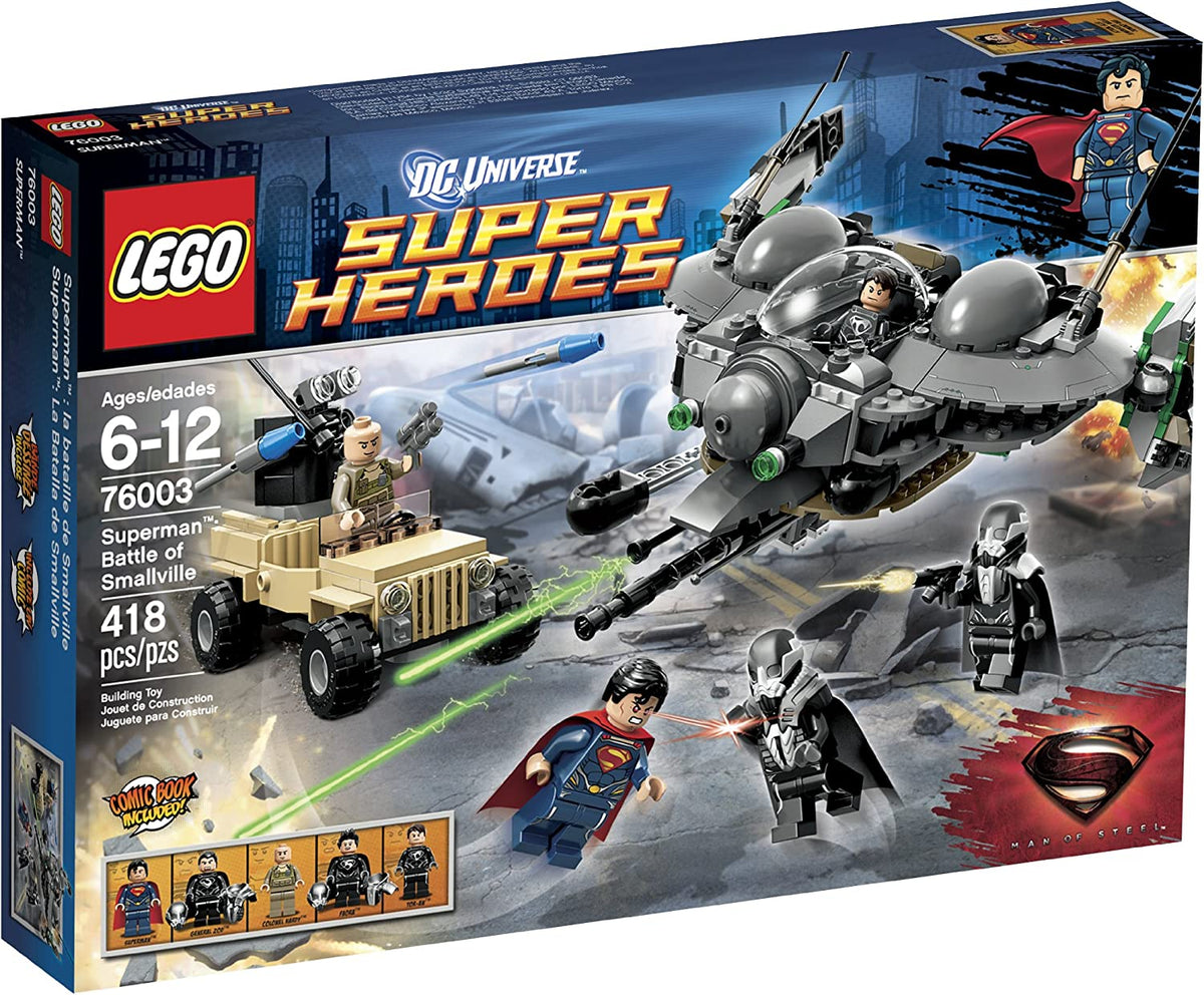 76003 Superheroes Superman Battle of Smallville (Retired) (Certified Complete) product image 1, provided for visual