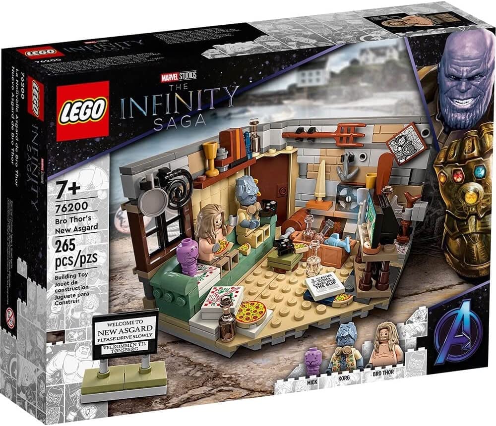 76200 Bro Thor's New Asgard (Retired) (New Sealed) product image 1, provided for visual reference and product detail review