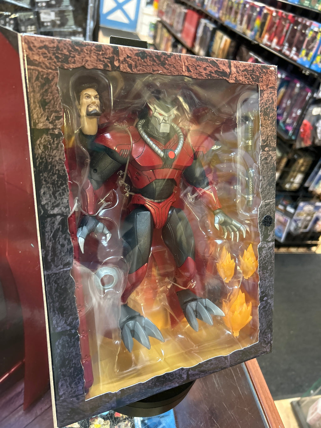 Armored Xanatos Ultimate (Disney Gargoyles, Neca) **SEALED** product image 7, provided for visual reference and product