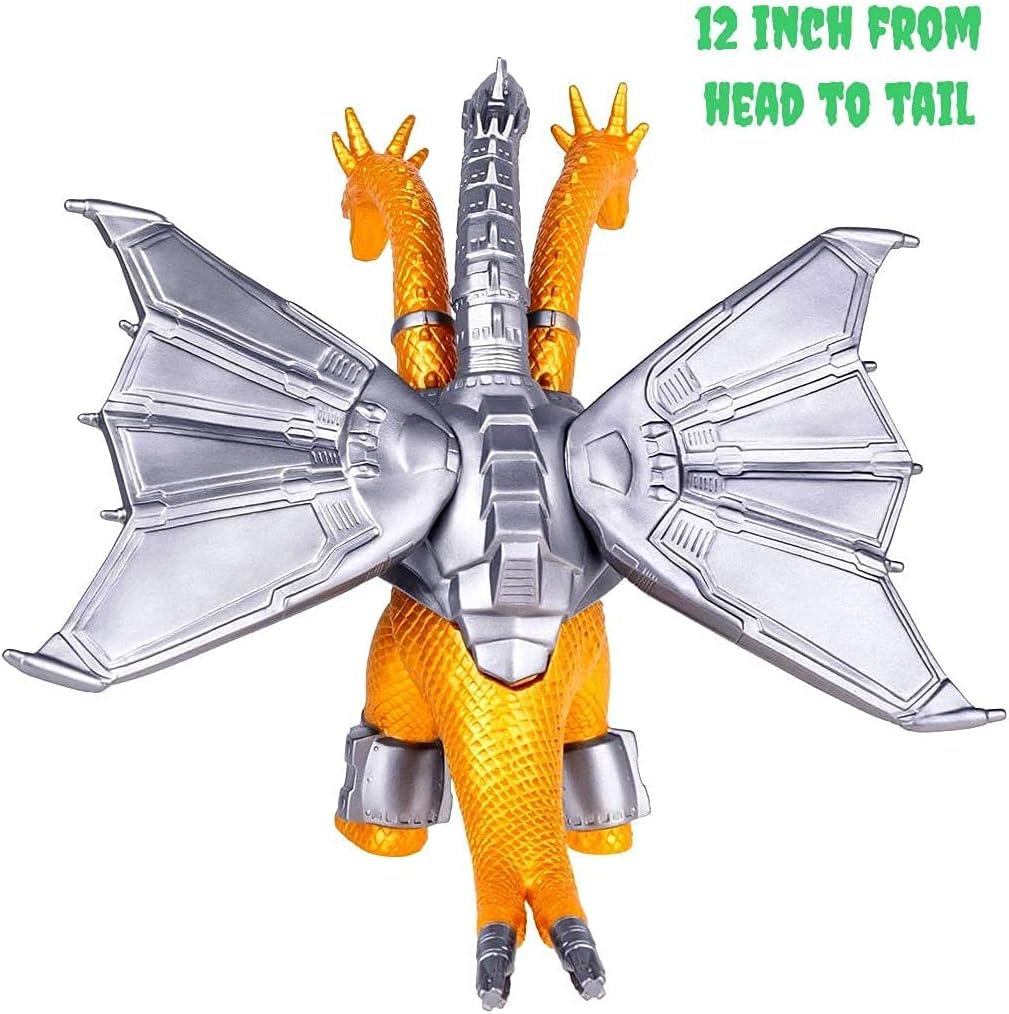 Armored King Ghidorah Vinyl (Godzilla Movie Monster TOHO, JAYKENIXO) product image 2, provided for visual reference and