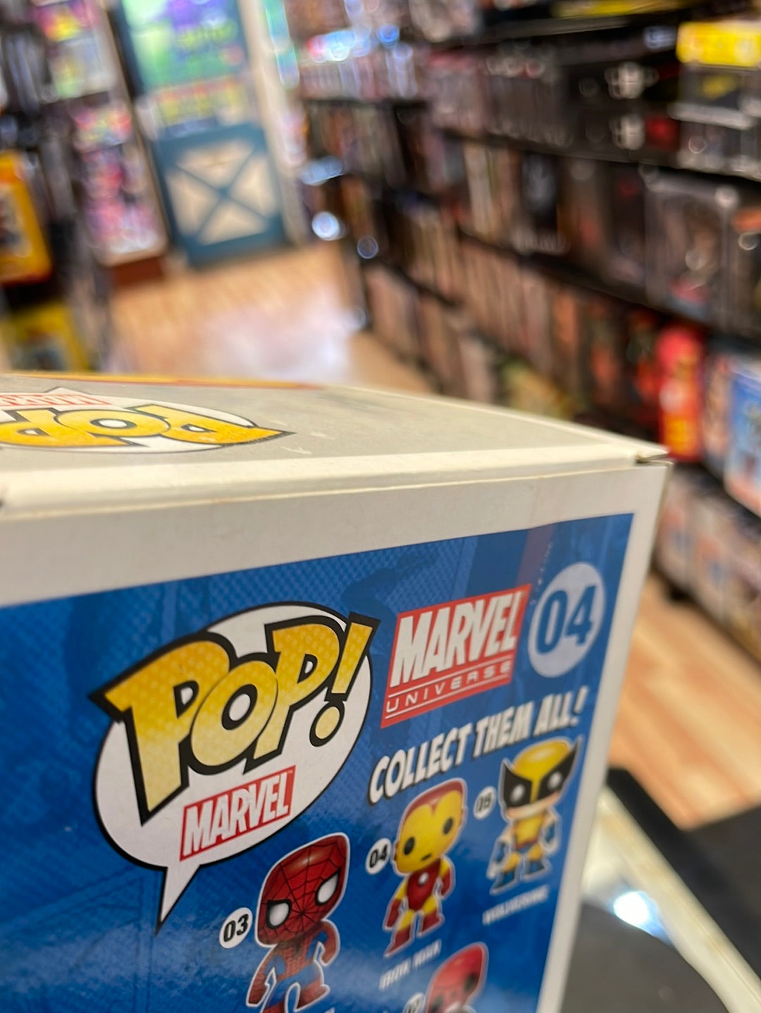 Iron Man 04 Large Font (Funko Pop! Marvel Universe) product image 6, provided for visual reference and product detail review