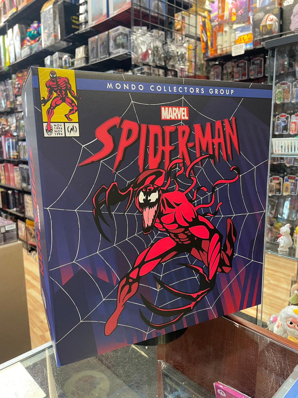 Carnage 1/6 Scale Standard Version (Spider-Man Animated Series, Mondo Collectibles) NEW/OPEN product image 11, provided for