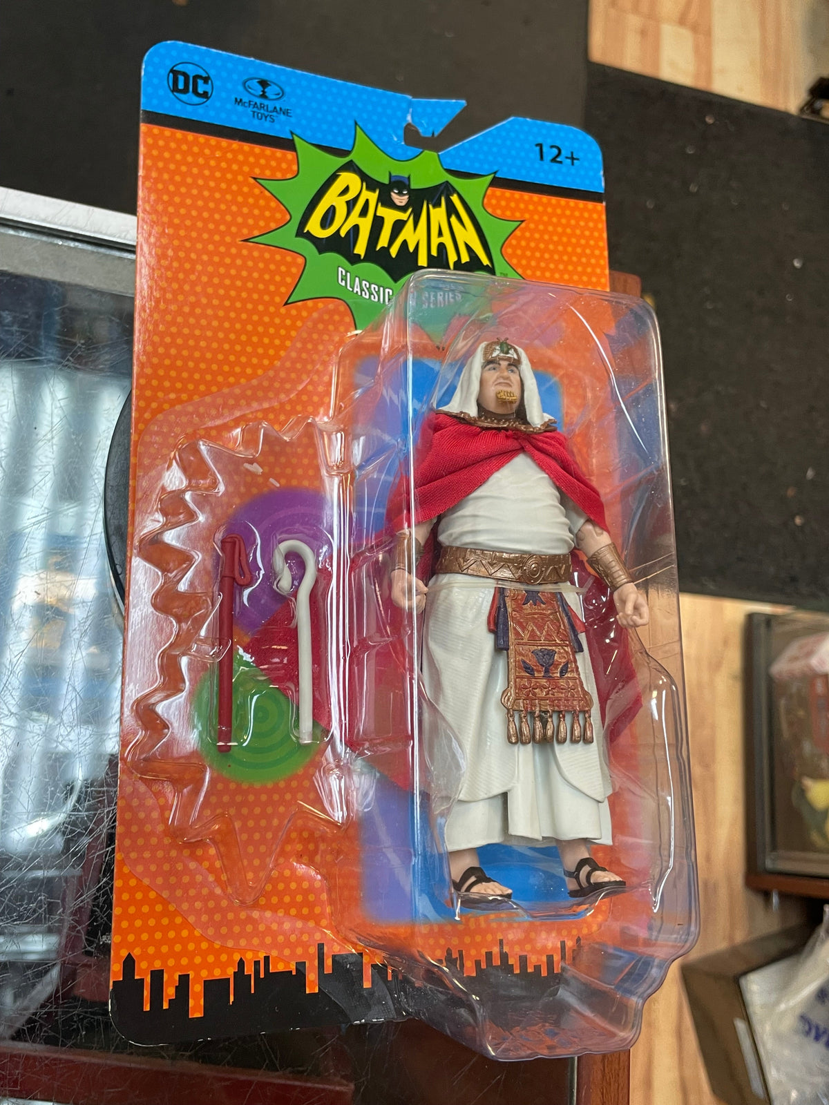King Tut (Batman Classics, McFarlane) **SEALED** product image 4, provided for visual reference and product detail review