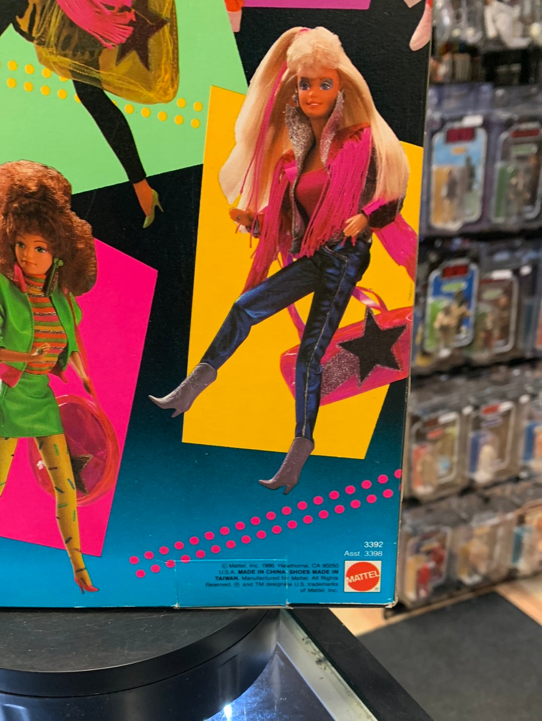 Rockers Orange Jump Suit 3392 (Vintage Barbie, Mattel) Sealed product image 8, provided for visual reference and product