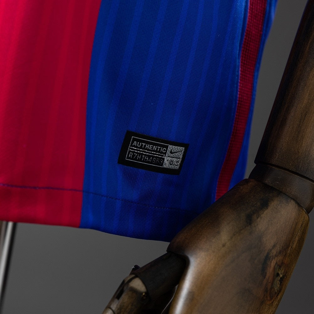 Barcelona Jersey 2016/17 Home Retro Football Kit product image 3