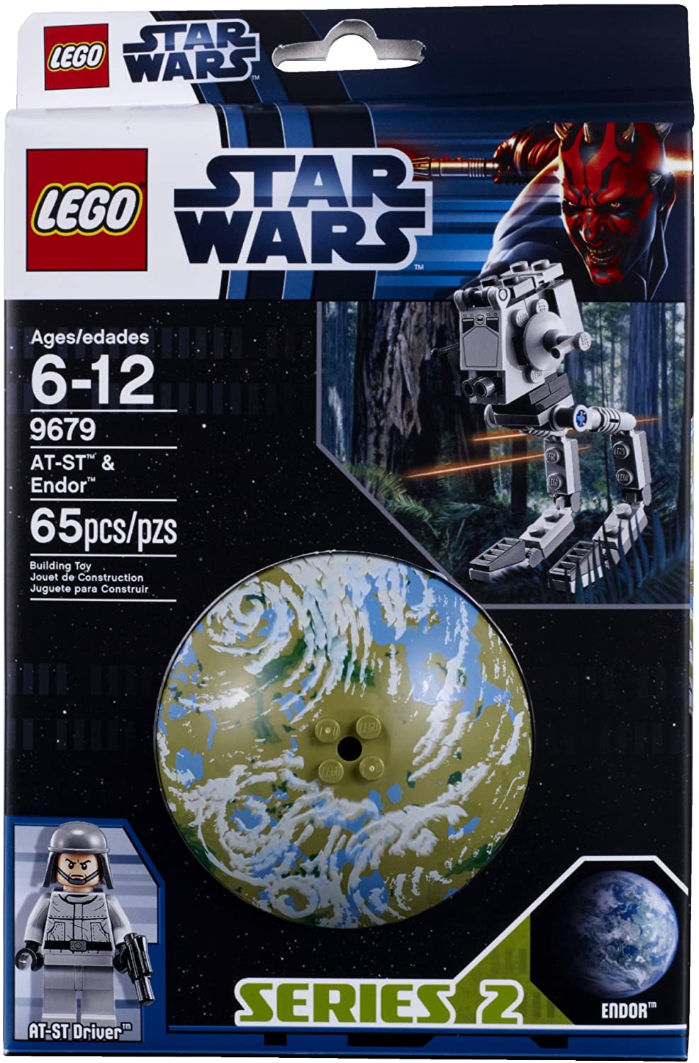 9679 Star Wars AT-ST & Endor (Retired) (New Sealed) product image 1, provided for visual reference and product detail review