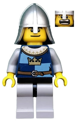 CAS371 Fantasy Era - Crown Knight Quarters, Dual Sided Head (Includes Sword and Shield) product image 1, provided for visual