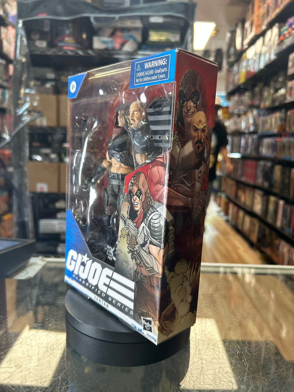Zartan (GI Joe Classified, Hasbro) **SEALED** product image 6, provided for visual reference and product detail review