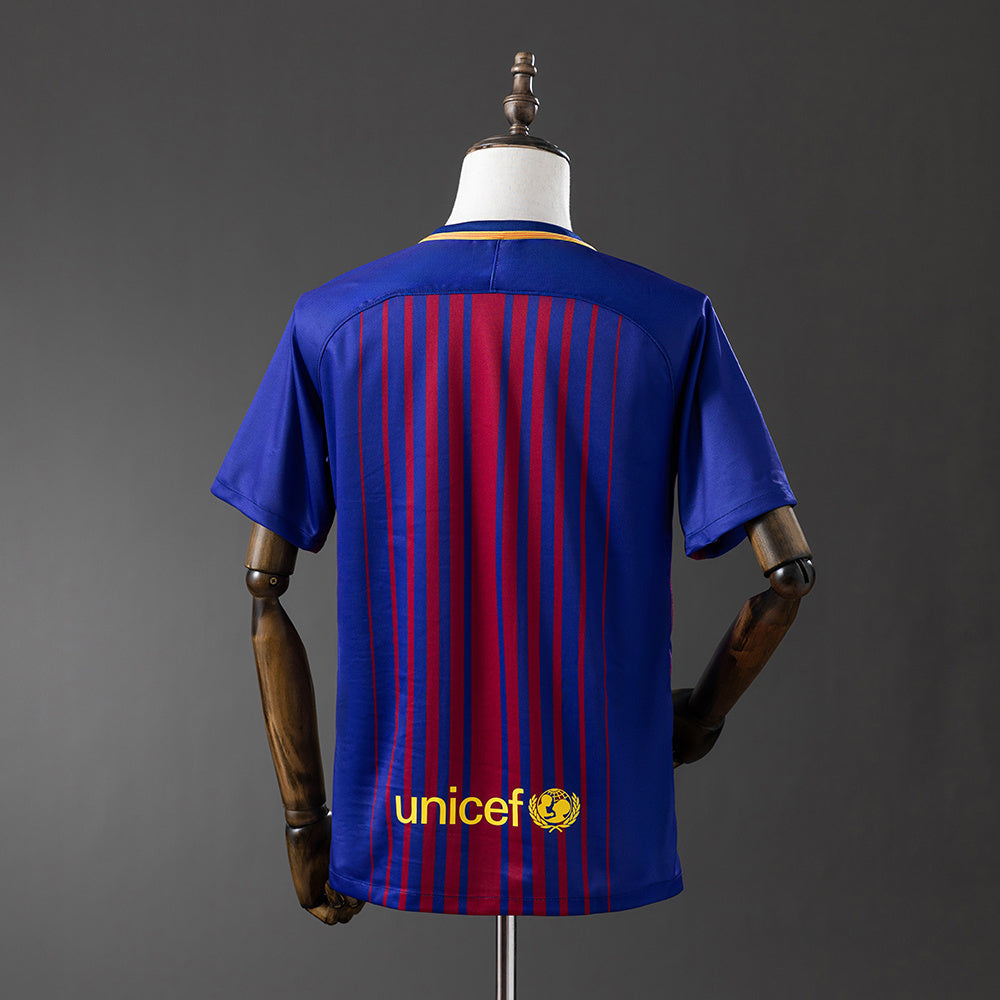 Barcelona Jersey 2017-18 Home Retro Kit product image 2