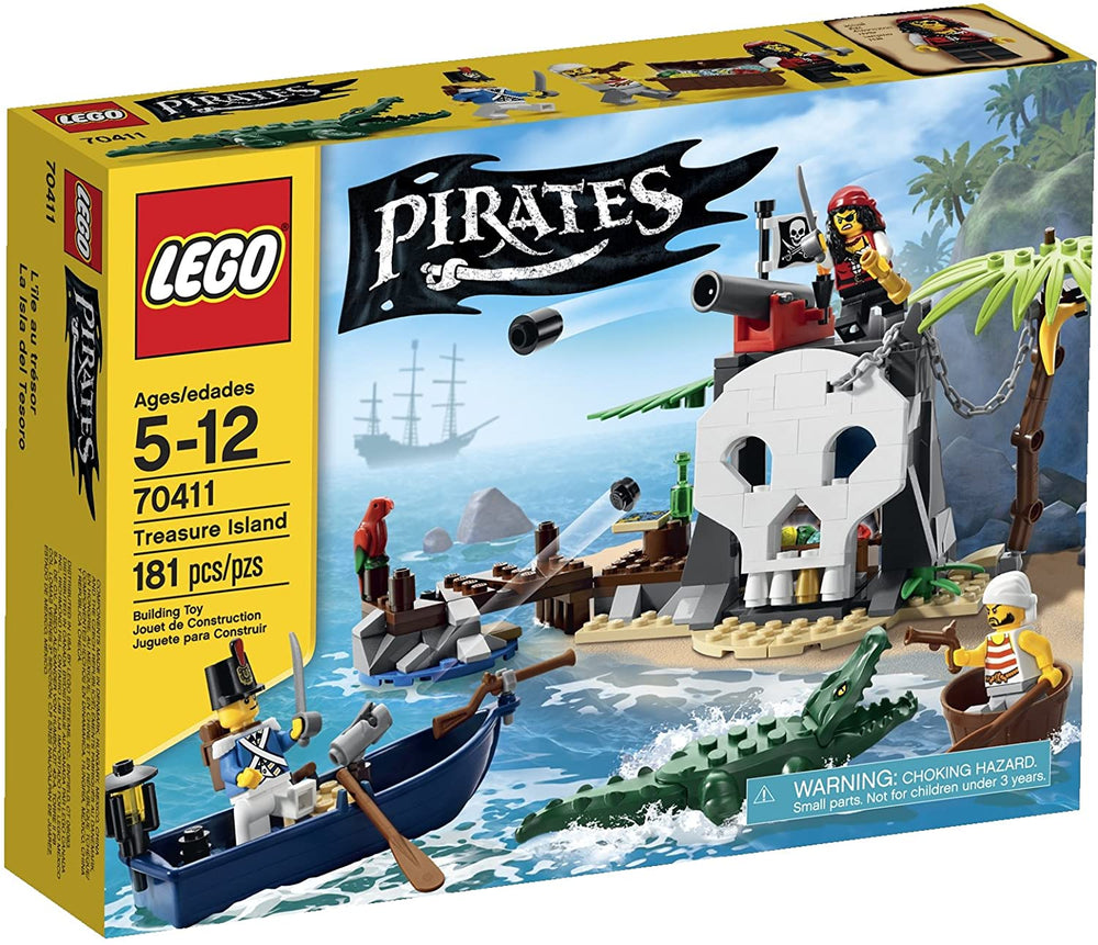 70411 Pirates Treasure Island (Retired) (New Sealed)