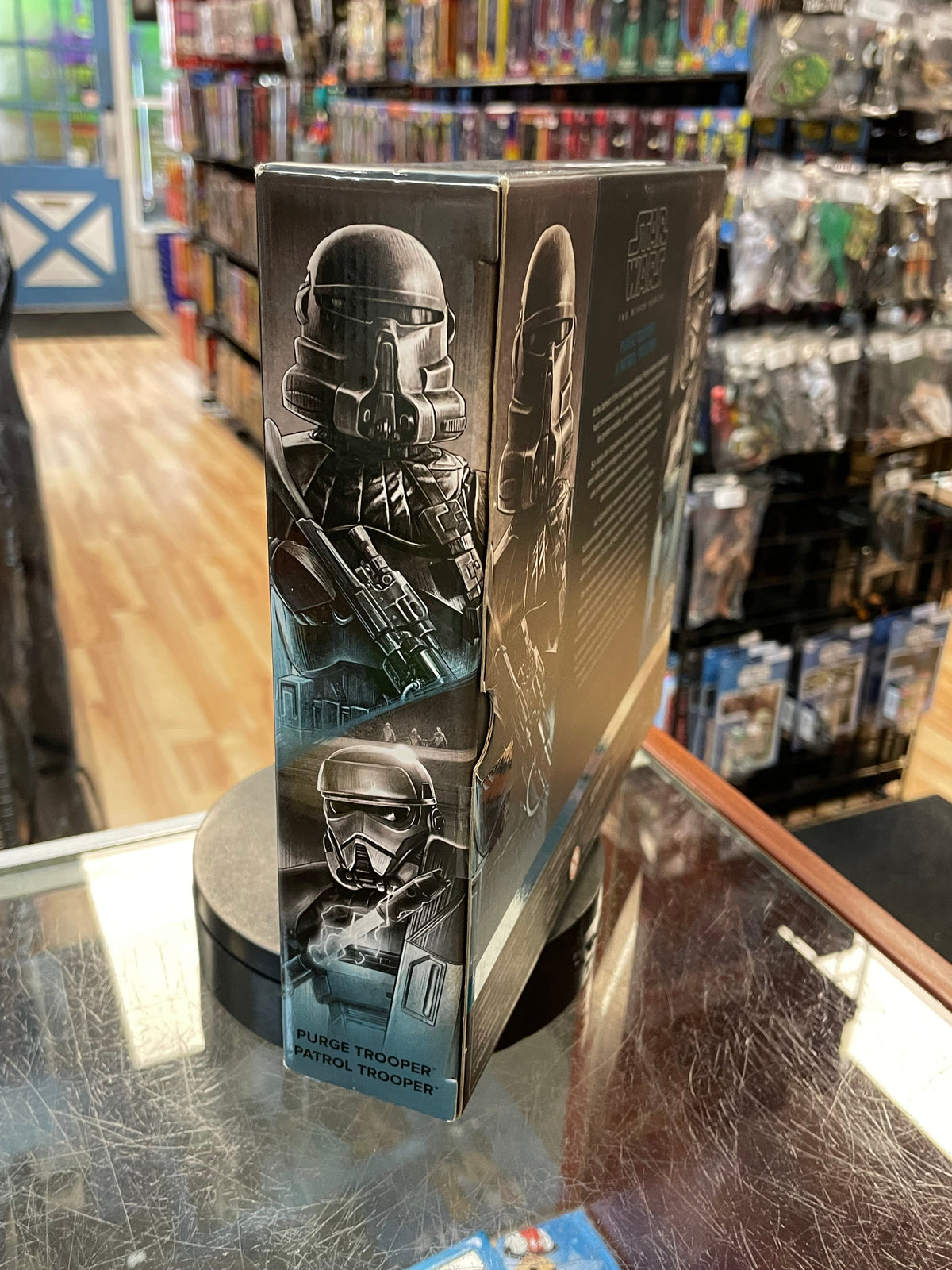 Purge Trooper & Patrol Trooper (Star Wars Black Series, Hasbro) **SEALED** product image 9, provided for visual reference