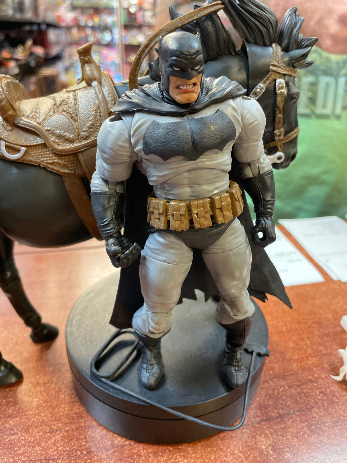 Dark Knight Batman with Horse -BAF- (DC Multiverse, Mattel) product image 3, provided for visual reference and product