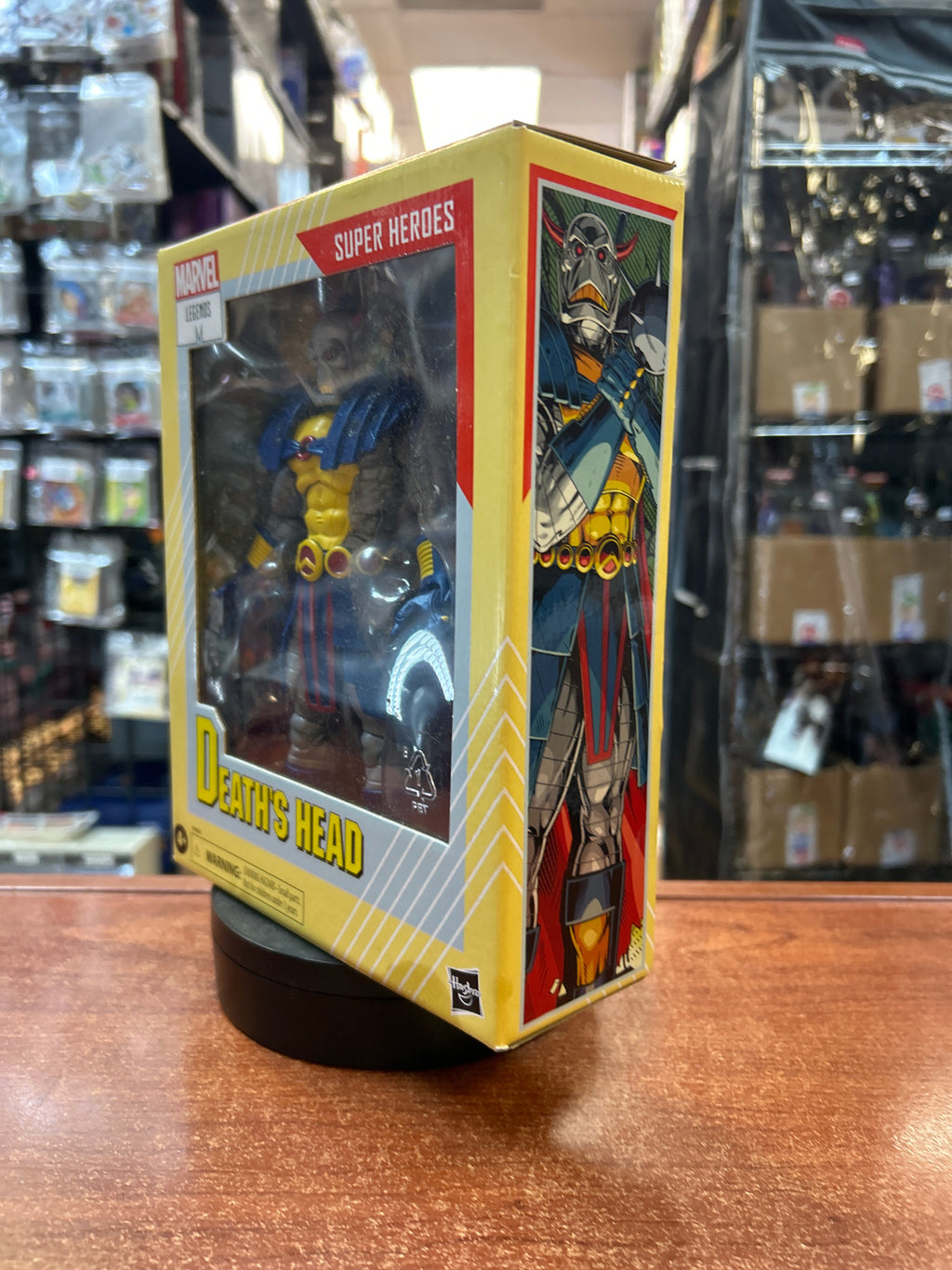 Death's Head (Marvel, Hasbro) **SEALED** product image 6, provided for visual reference and product detail review