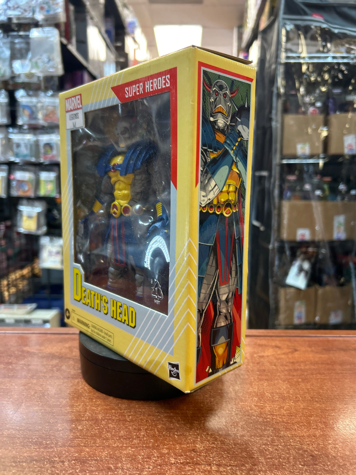 Death's Head (Marvel, Hasbro) **SEALED** product image 6, provided for visual reference and product detail review