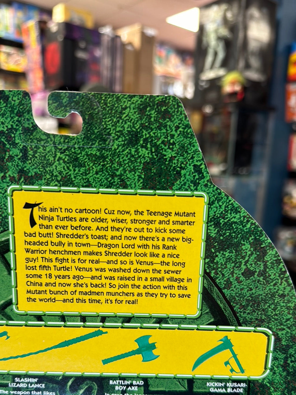 Shredder Next Mutation (Vintage TMNT NInja Turtles, Playmates) Sealed product image 16, provided for visual reference and