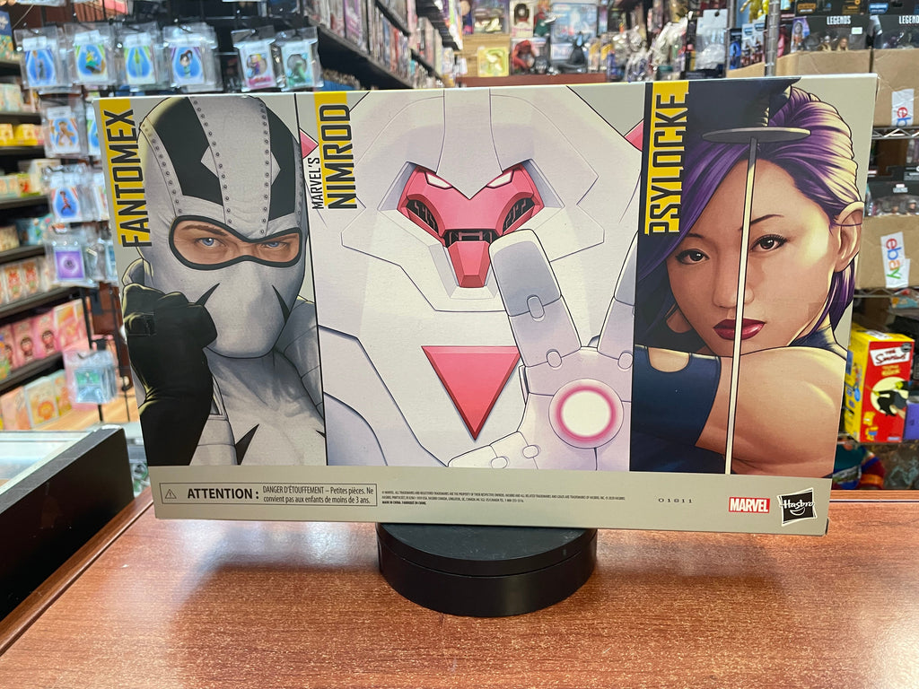 Psylocke Nimrod Fantomex (Marvel Legends, Hasbro) *SEALED* product image 2, provided for visual reference and product detail