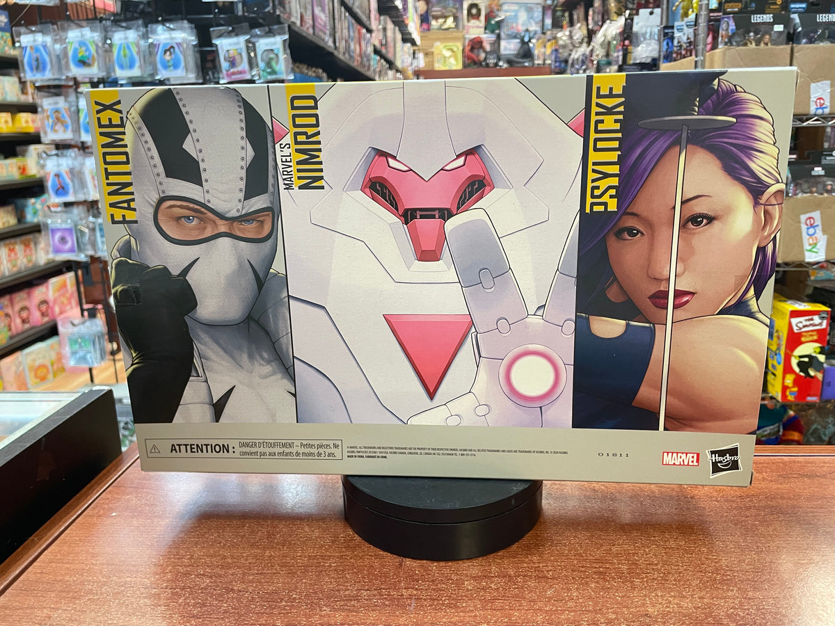 Psylocke Nimrod Fantomex (Marvel Legends, Hasbro) *SEALED* product image 2, provided for visual reference and product detail