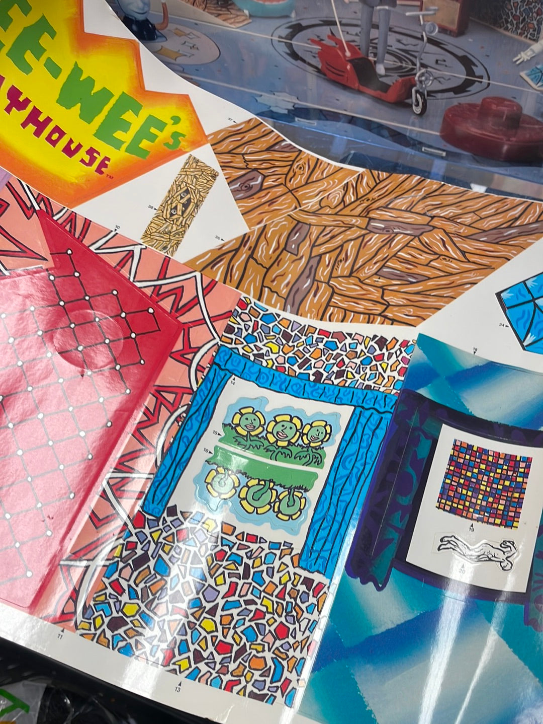 Pee Wee’s Playhouse (Matchbox, Vintage Pee Wee Herman) Unused Contents product image 20, provided for visual reference and