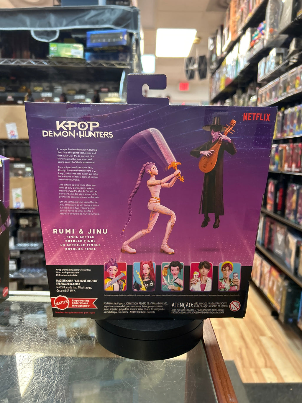 Final Battle Rumi & Jinu (Kpop Demon Hunter, Mattel) **SEALED** product image 4, provided for visual reference and product