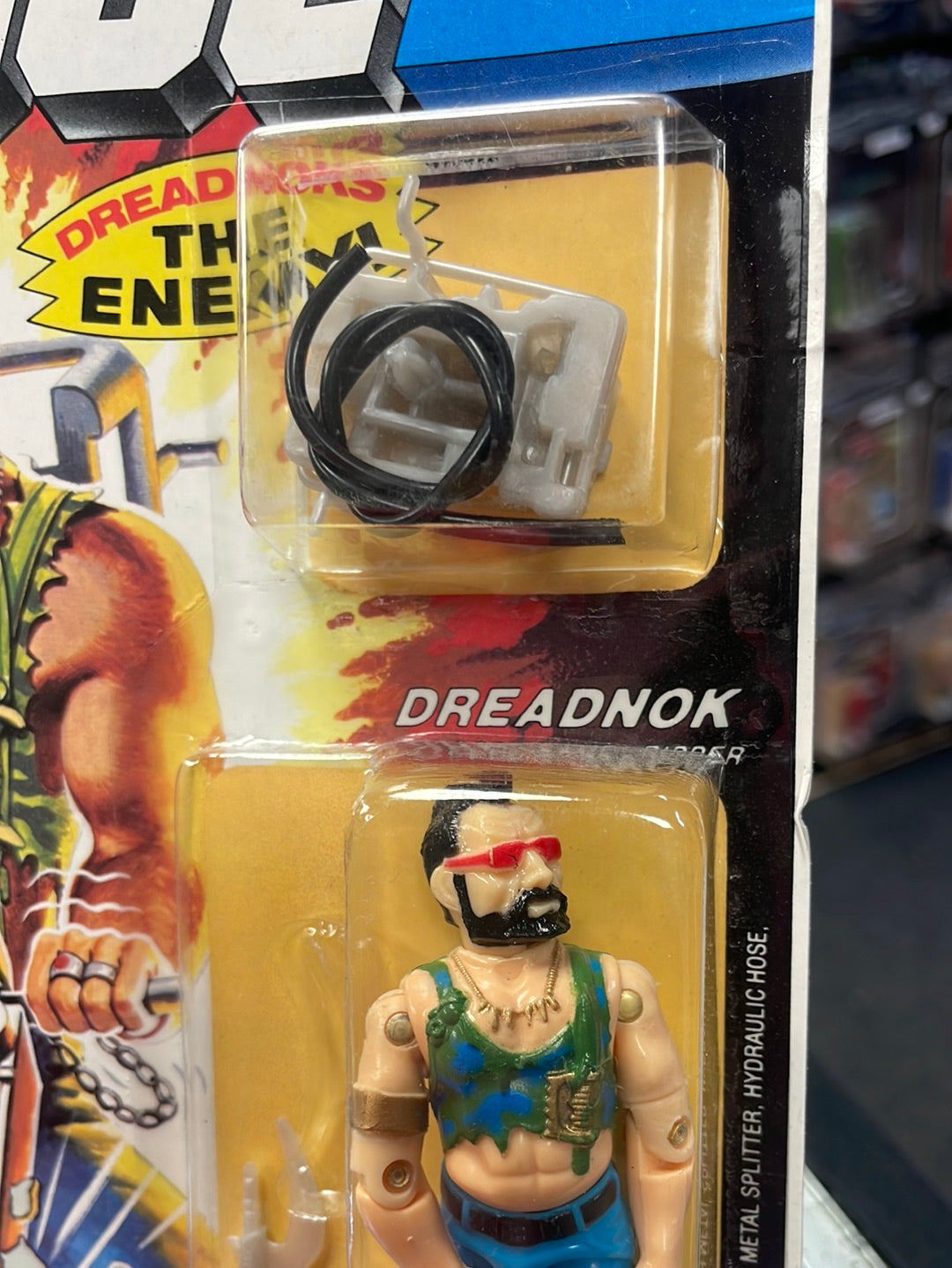 Dreadnok MOC (GI Joe, Funskool) Sealed product image 4, provided for visual reference and product detail review