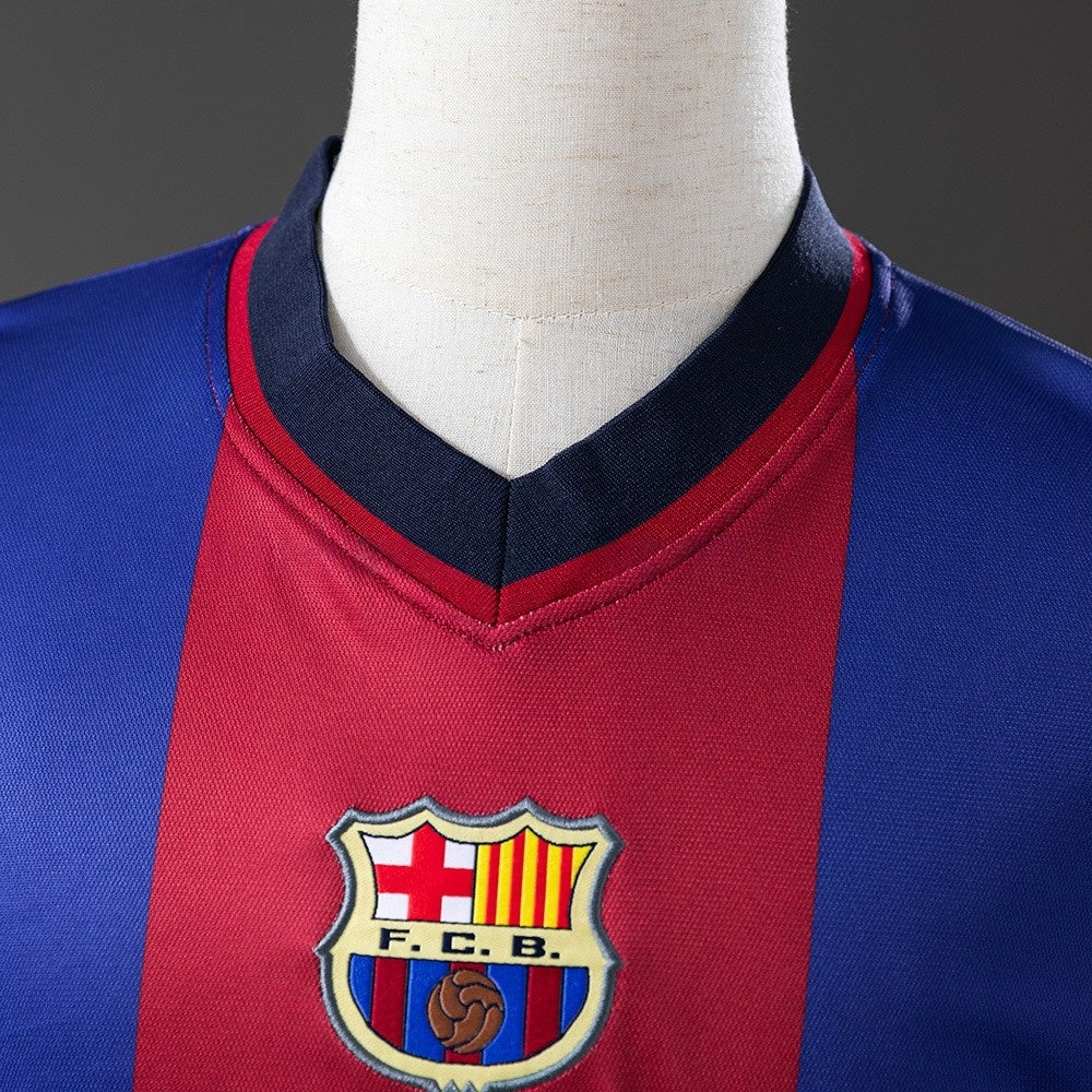 Barcelona Jersey 1998-99 Home Retro Football Kit product image 5