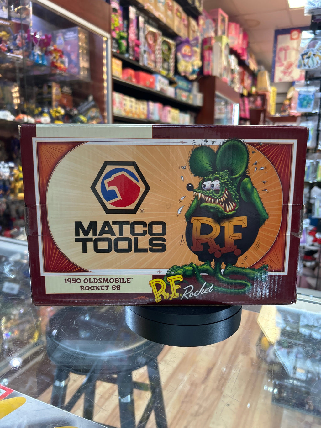 Fink Matco Tools -1950 Oldsmobile Rocket- (ERTL Diecast, Rat Fink) **NEW** (Copy) product image 4, provided for visual