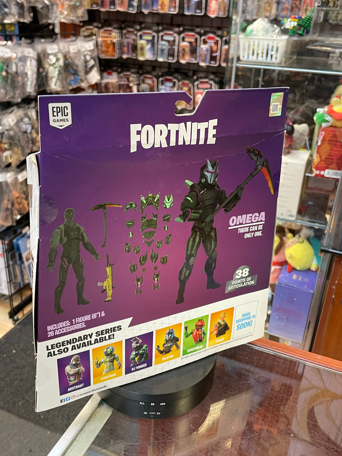 Omega Max Level -Legendary- (Fortnite, Jazwares) **SEALED** product image 3, provided for visual reference and product
