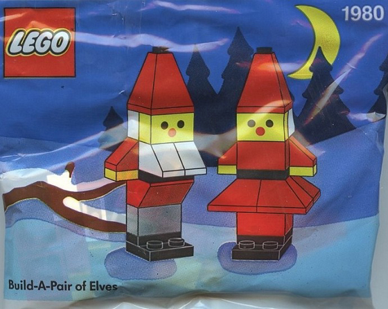 1980 Holiday Elves Polybag (Retired) (New Sealed) product image 1, provided for visual reference and product detail review