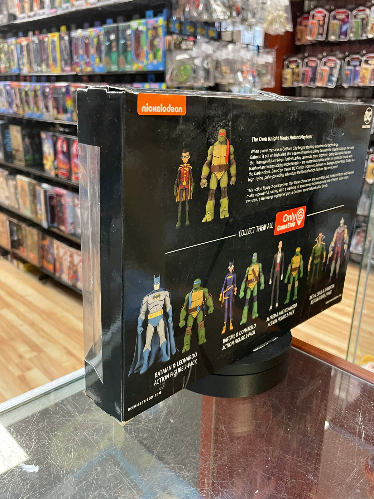 Robin & Raphael 2 Pack (Batman Vs Teenage Ninja Turtles, DC Collectibles) SEALED product image 8, provided for visual