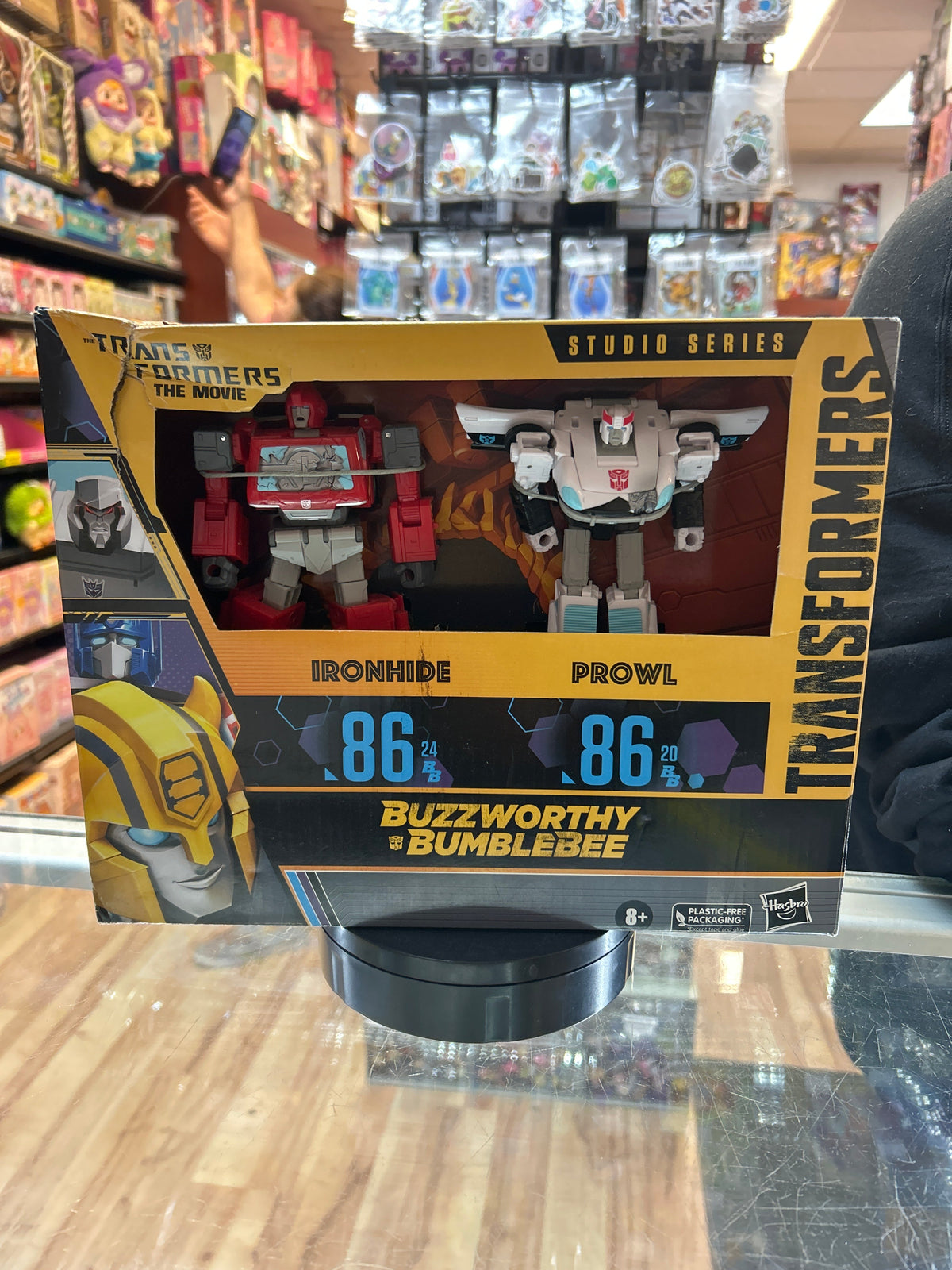 Ironhide & Prowl (Buzzworthy Bumblebee, Hasbro) **SEALED** product image 1, provided for visual reference and product detail