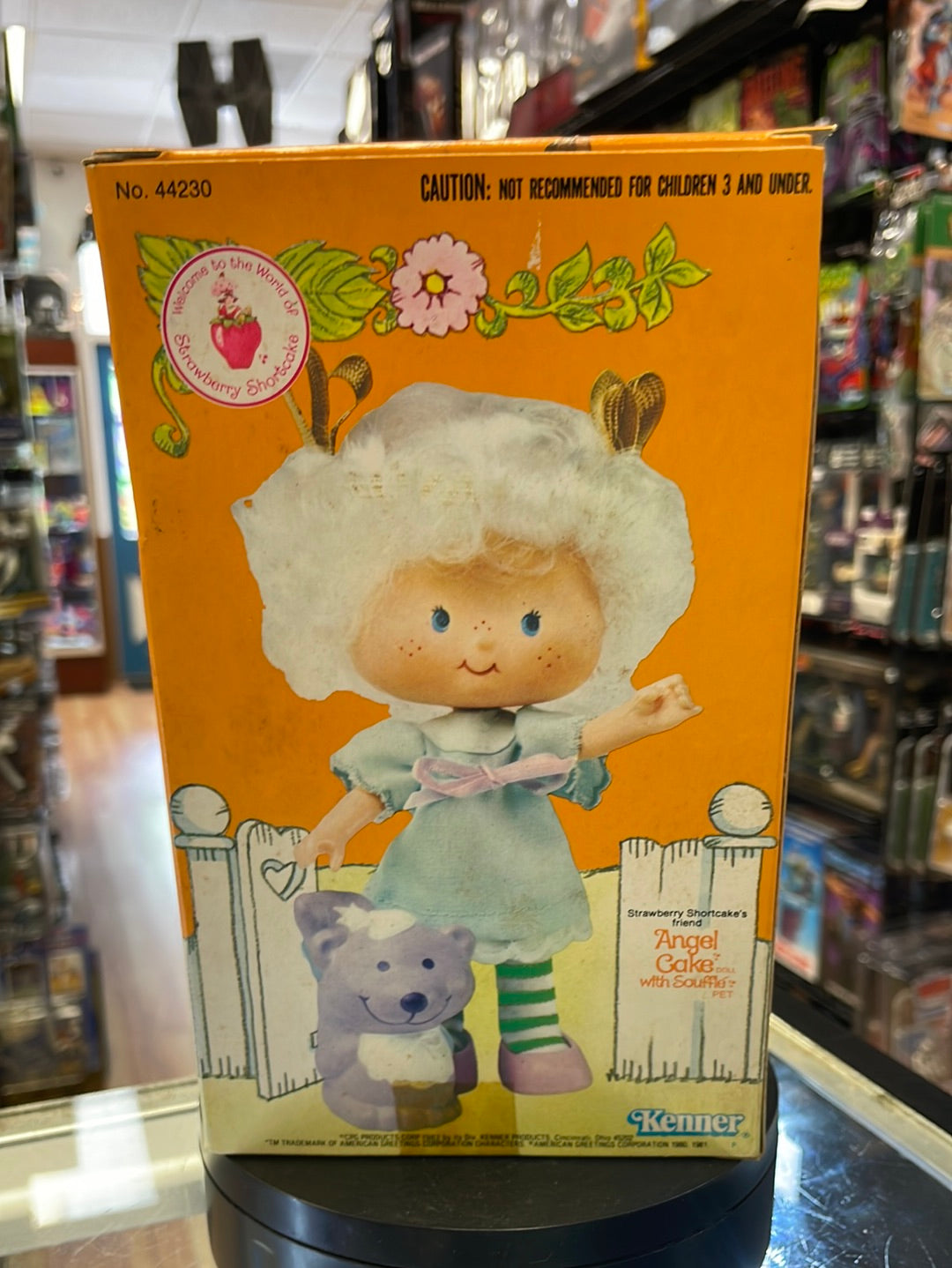 Angel Cake with Souffle (Vintage Strawberry Shortcake, Kenner) Open Box product image 11, provided for visual reference and