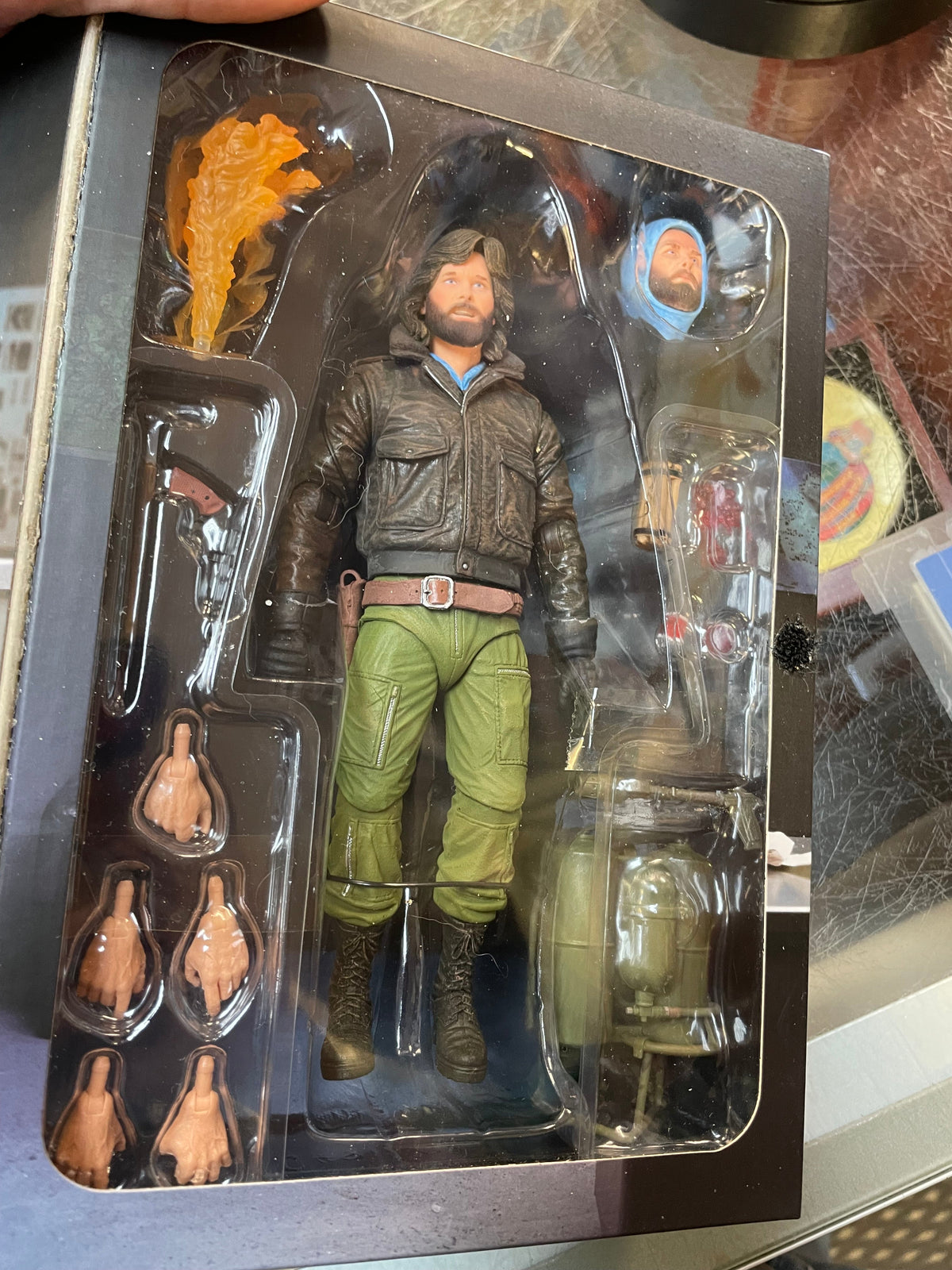 Station Survival Macready (The Thing, NECA) **SEALED** product image 3, provided for visual reference and product detail