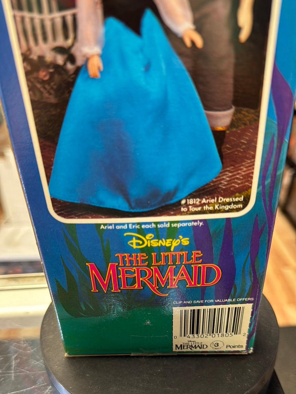 Eric the Sailor (Vintage Little Mermaid, TYCO) product image 9, provided for visual reference and product detail review