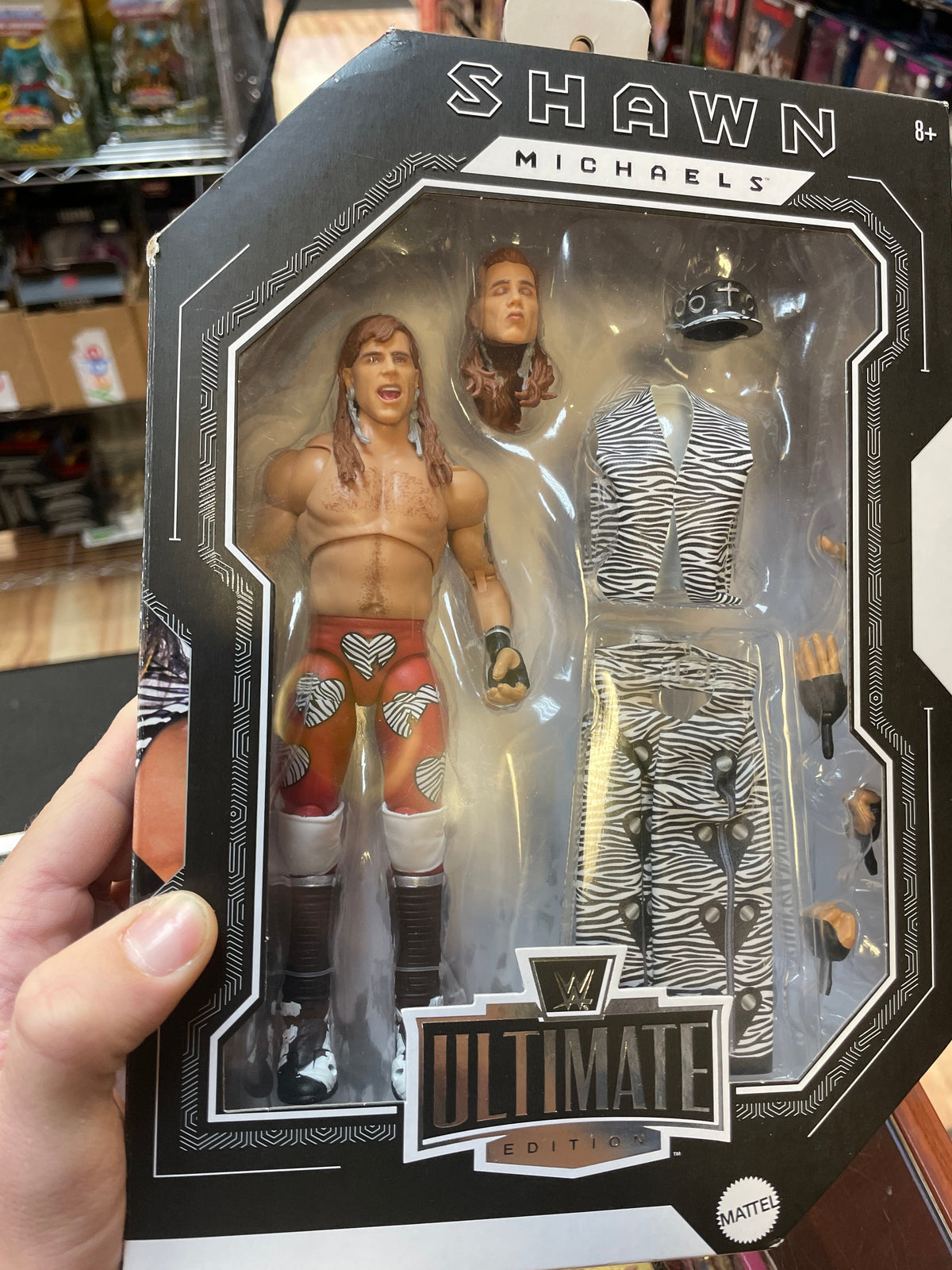 Shawn Michaels Royal Rumble (WWE Ultimate Edition, Mattel) SEALED product image 5, provided for visual reference and product