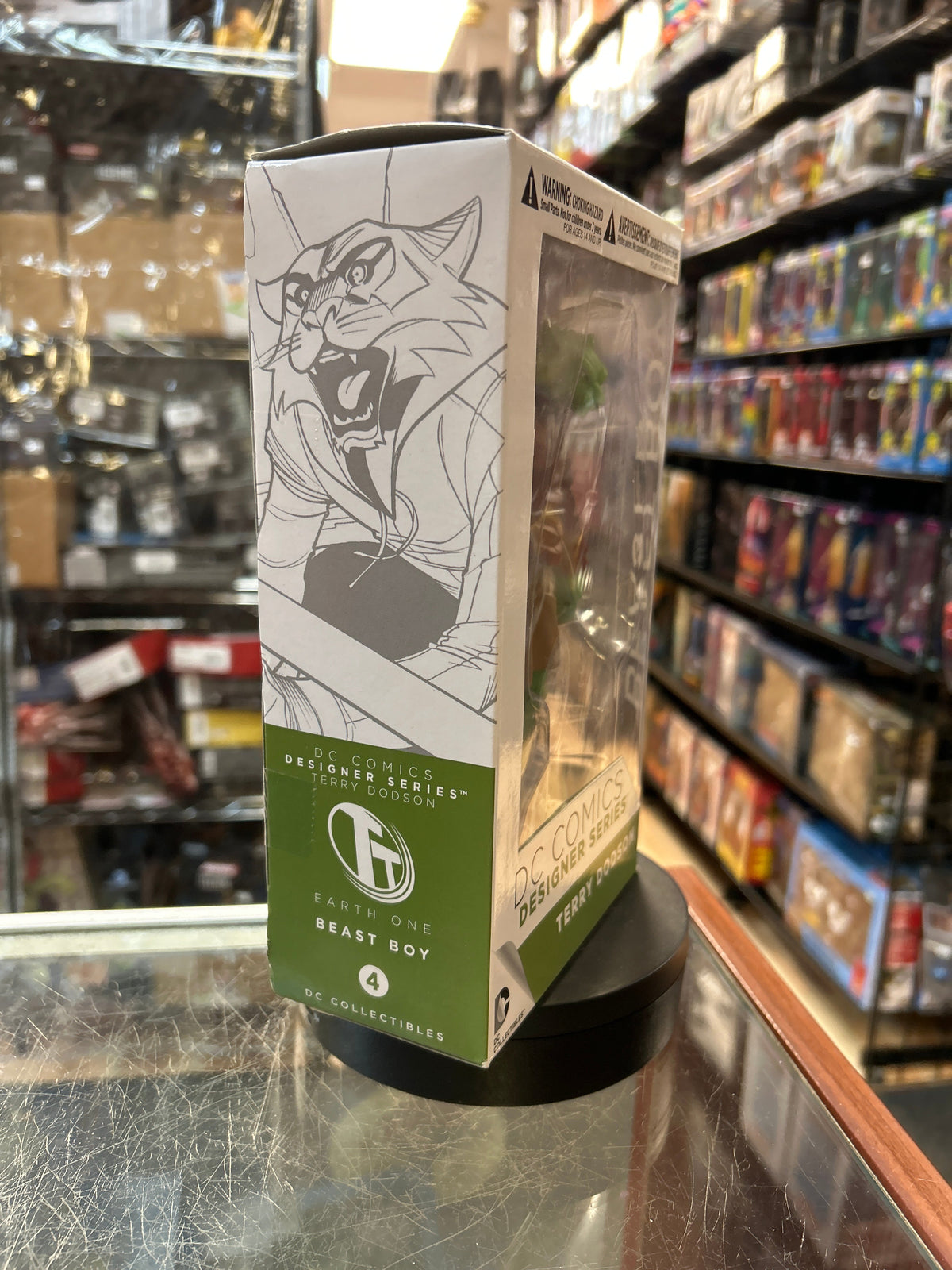 Beast Boy - Terry Dobson- (DC Direct, Designer Series) **SEALED** product image 2, provided for visual reference and product