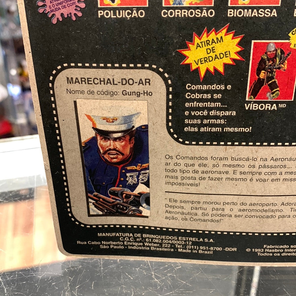Gung Ho (Vintage GI Joe Estella Brazil, Commandos Em Acao) Sealed product image 14, provided for visual reference and