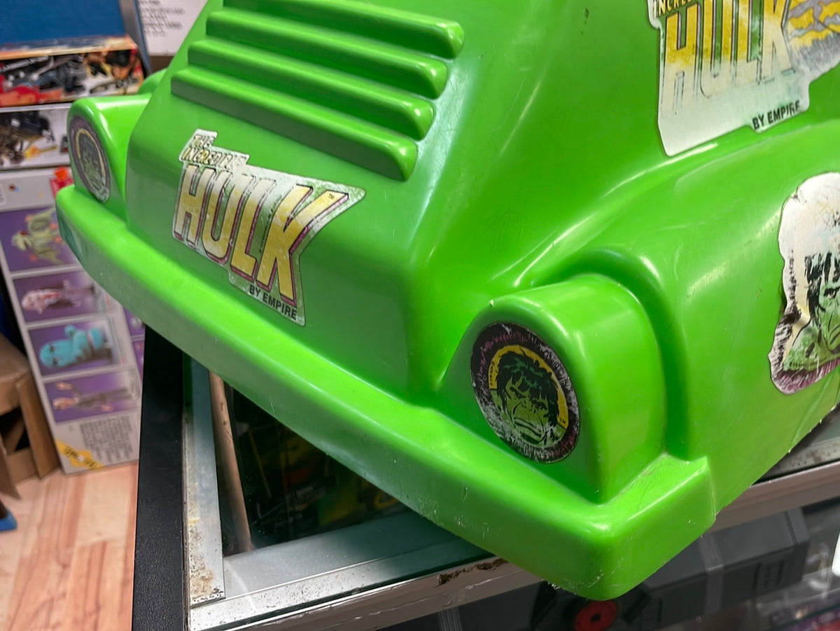 Incredible Hulk Power Mobile Peddle Car (Vintage Marvel, Empire) product image 13, provided for visual reference and product