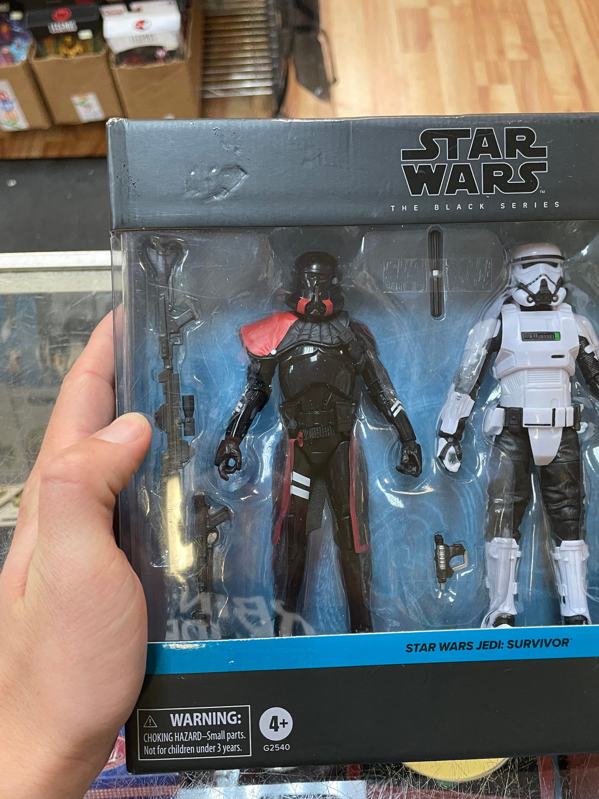 Purge Trooper & Patrol Trooper (Star Wars Black Series, Hasbro) **SEALED** product image 4, provided for visual reference
