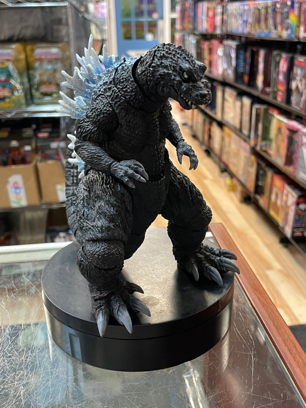 2001 Heat Ray Godzilla (Godzilla SH Monsterarts, Bandai) COMPLETE product image 3, provided for visual reference and product