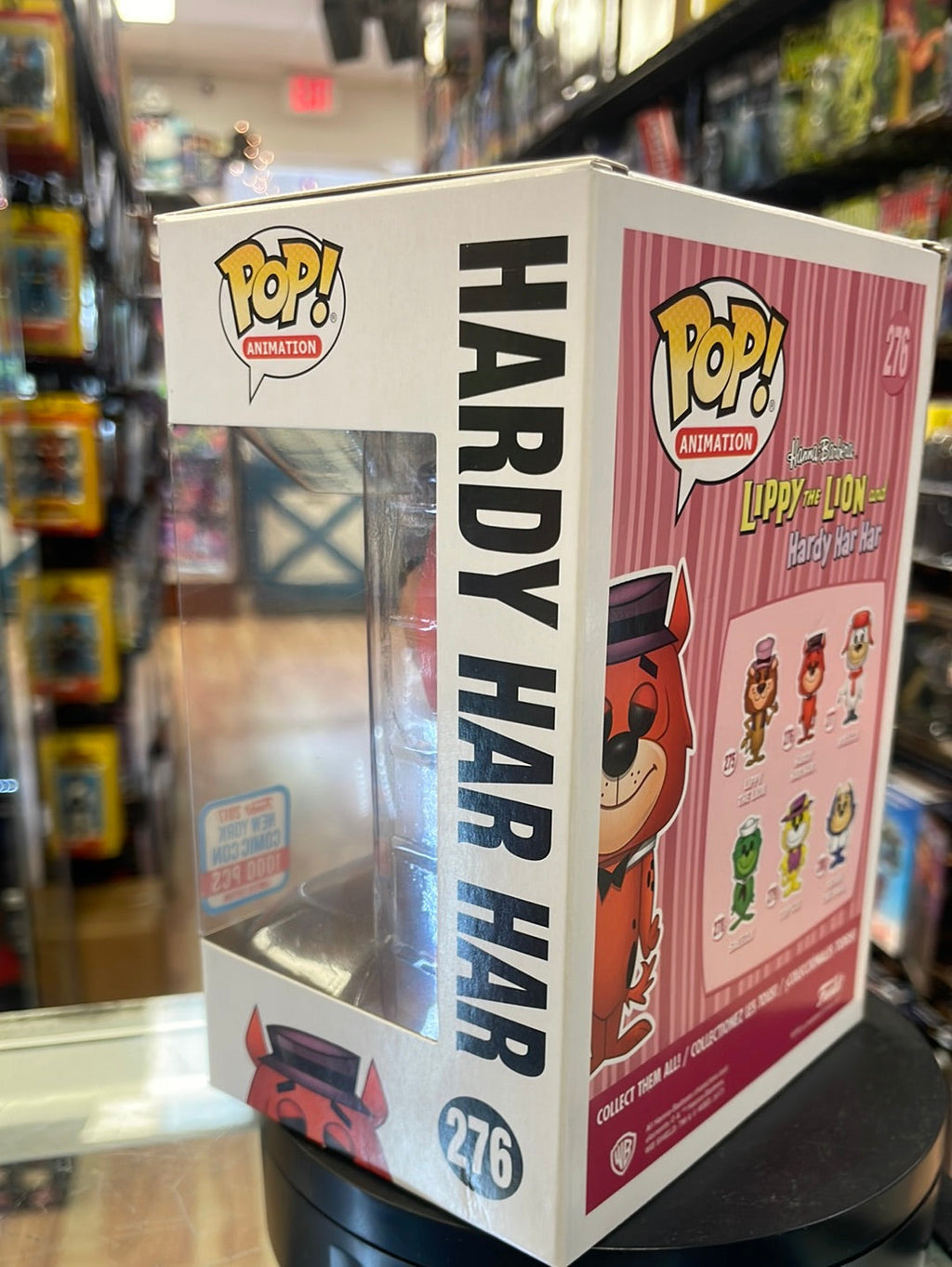 Hardy Har Har 276 NYCC 2017 (Funko Pop! Hanna Barbera) product image 3, provided for visual reference and product detail