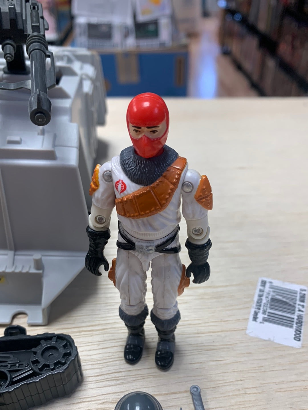 Cobra Wolf with Ice Viper 7725 (Vintage GI Joe, Hasbro) Complete product image 2, provided for visual reference and product