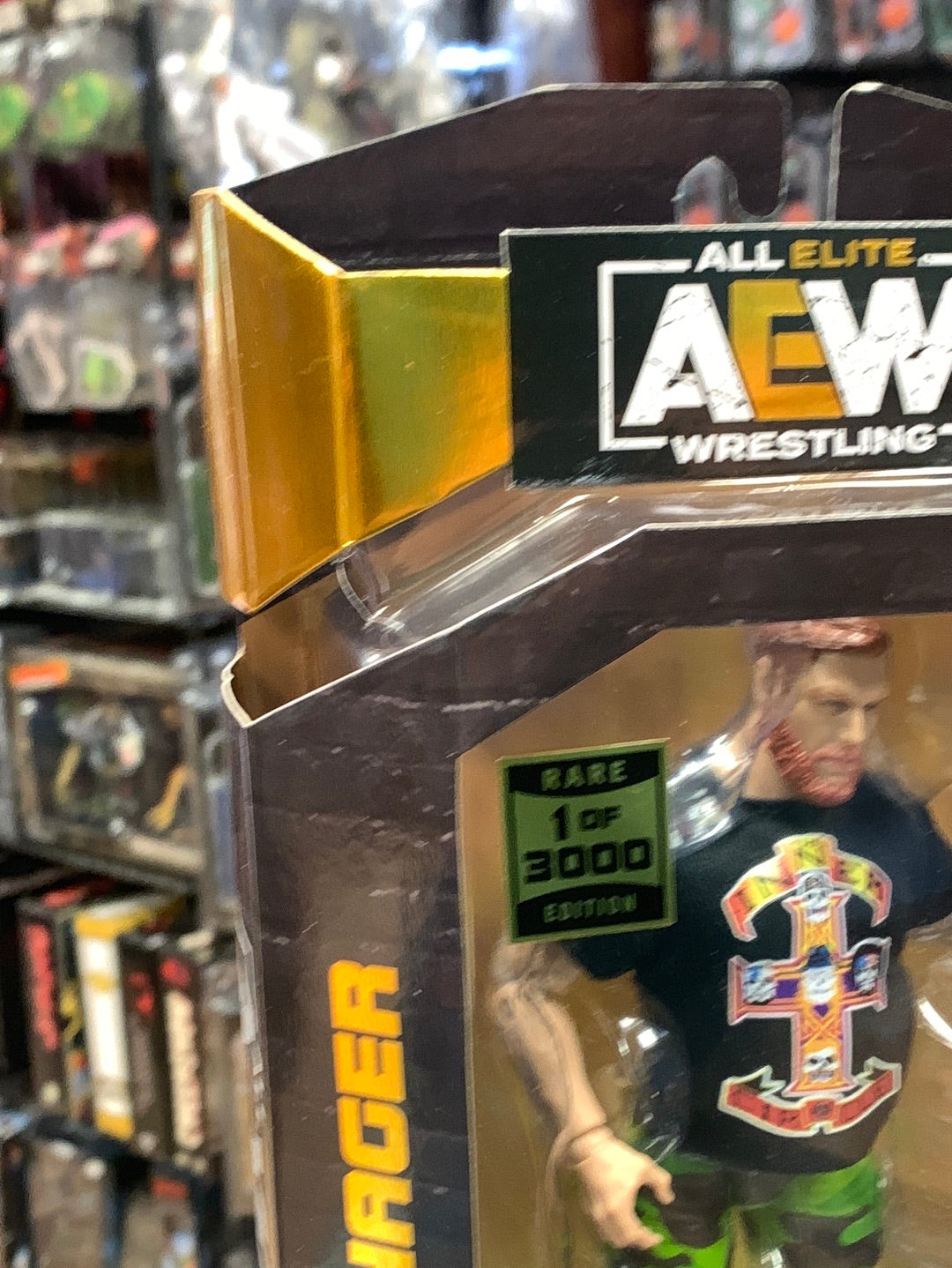 Jake Hager Series 6 Chase 1 of 3000(Jazwares, AEW All Elite Wrestling) product image 3, provided for visual reference and