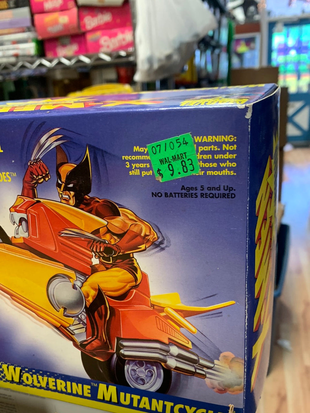 Wolverine Mutantcycle (Vintage X-Men, Toybiz) UNUSED product image 5, provided for visual reference and product detail review