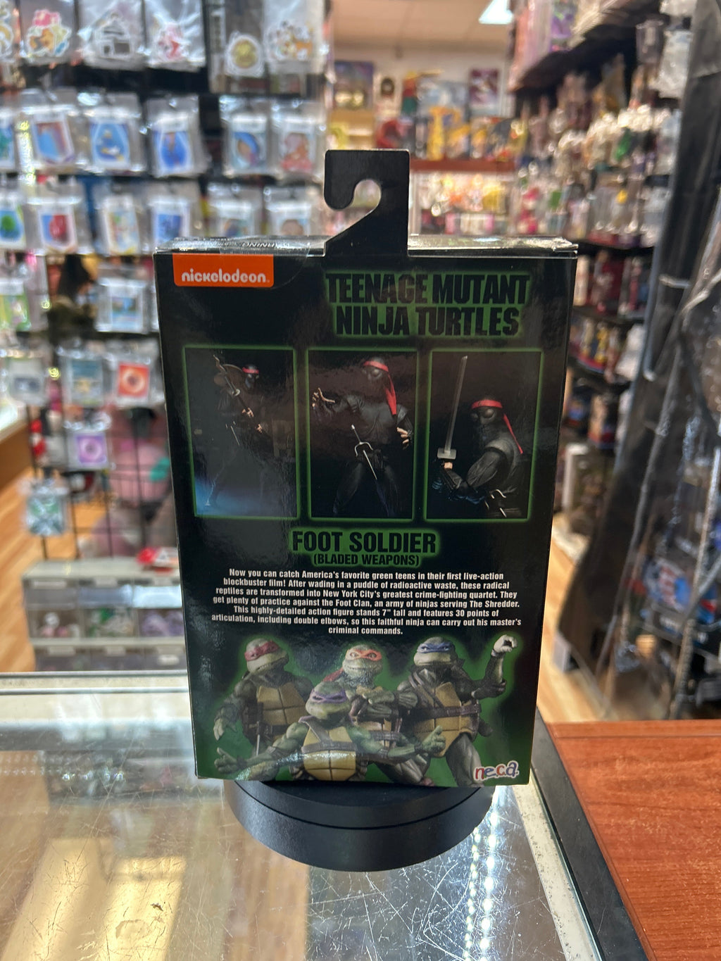 Foot Soldier -GameStop- (TMNT Ninja Turtles, NECA) **SEALED** product image 4, provided for visual reference and product