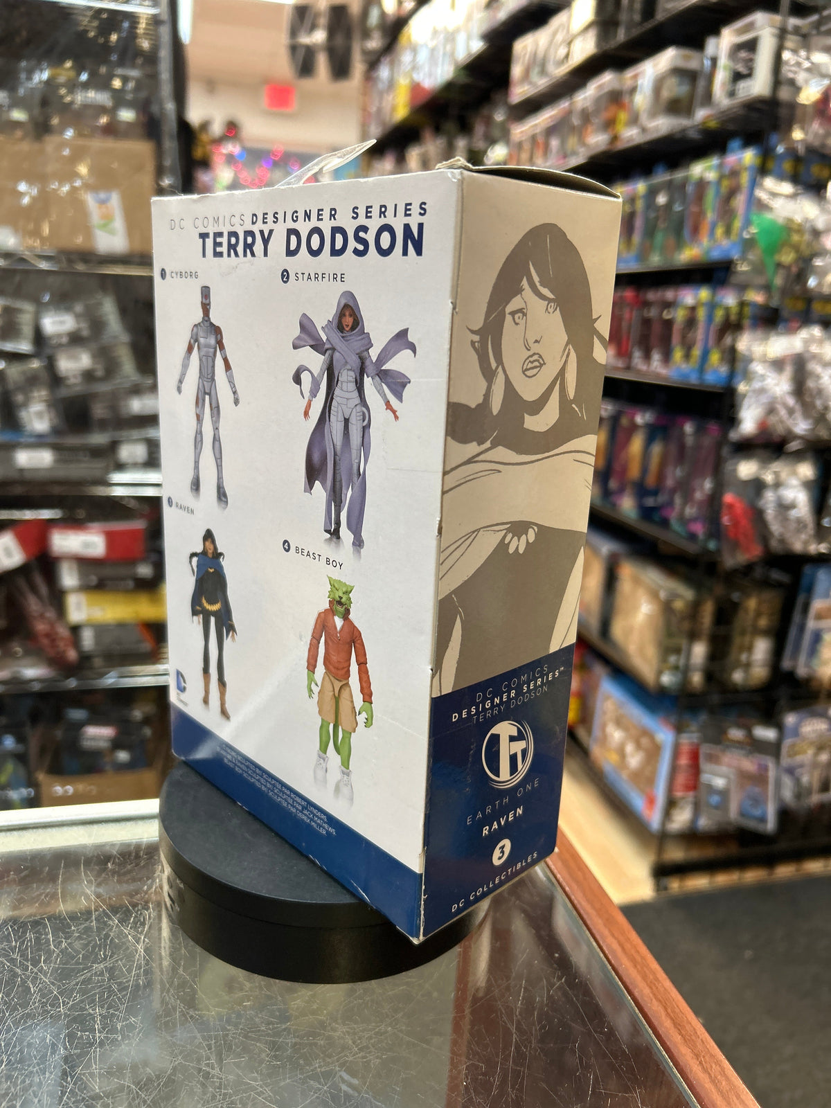 Raven -Terry Dodson- (DC Direct, Designer Series) **SEALED** product image 3, provided for visual reference and product