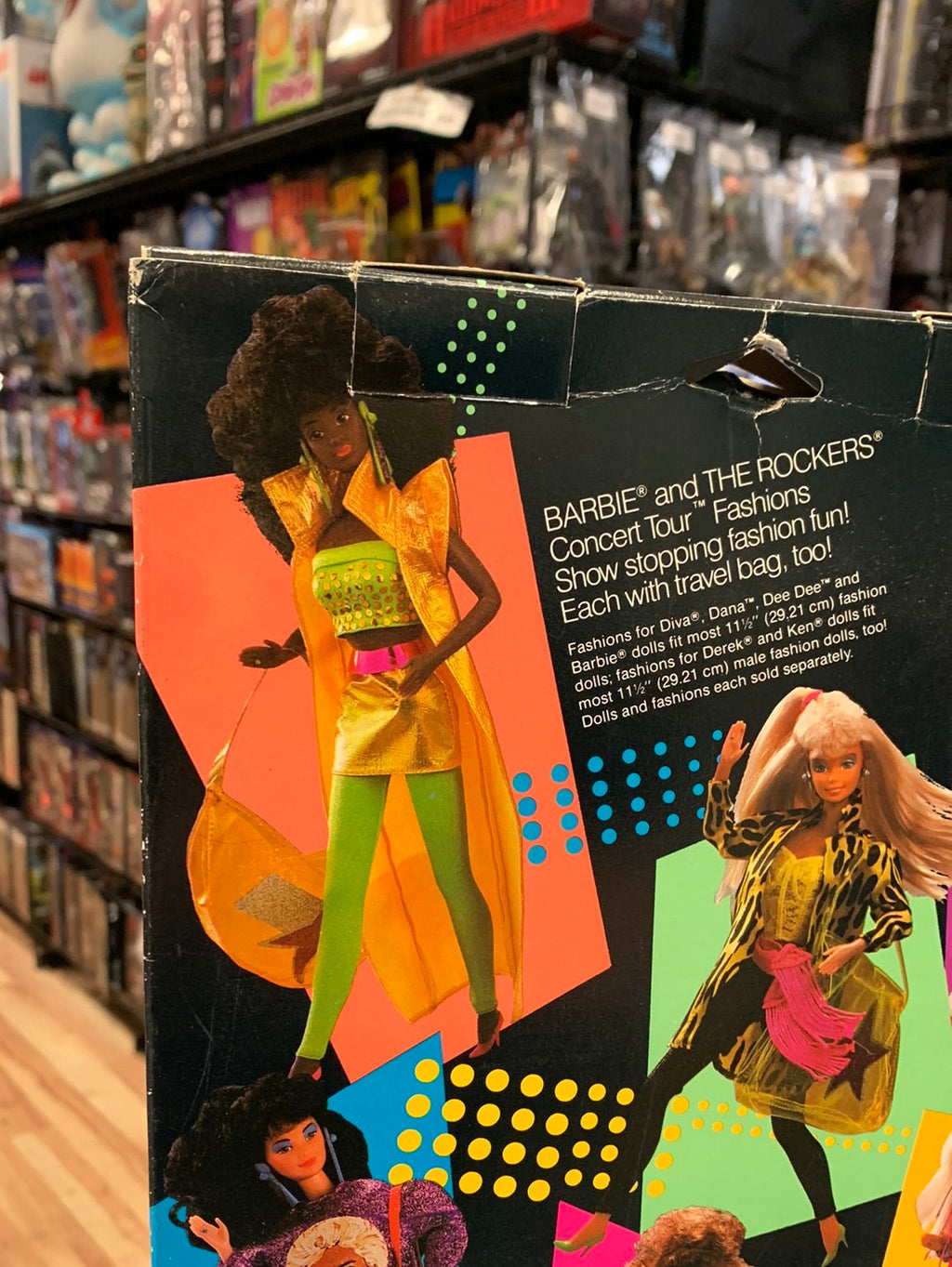 Rockers Orange Jump Suit 3392 (Vintage Barbie, Mattel) Sealed product image 10, provided for visual reference and product